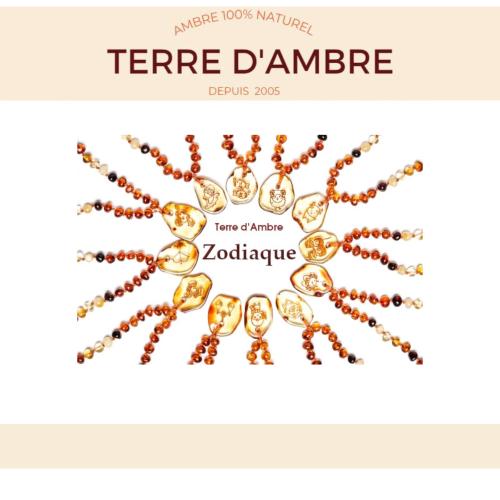 Colliers d'Ambre Bébé Collection Zodiaque