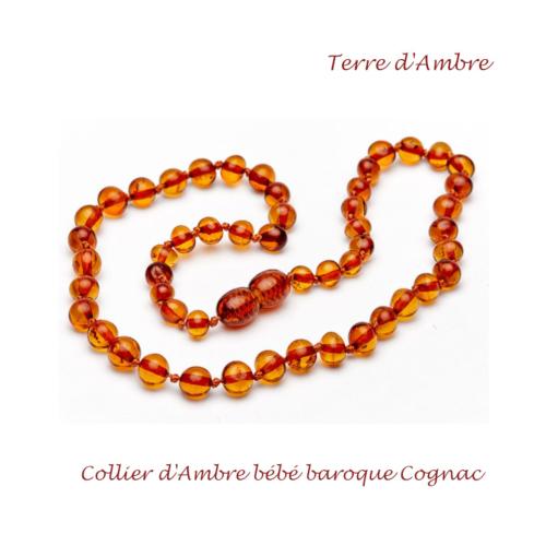 Bracelet en pierre roulée d'ambre naturelle - Bijoux et accessoires/ bracelets en perles naturelles - ms-bionature