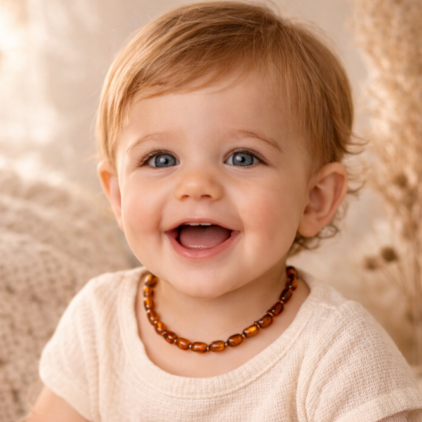 Colliers d'Ambre B�b� Collection Olivettes
