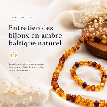 Entretien bijoux en ambre : guide complet pour nettoyer, conserver et purifier votre ambre baltique | Terre d'Ambre