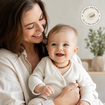 Ambre et poussée dentaire : ce que disent vraiment les parents | Terre d'Ambre