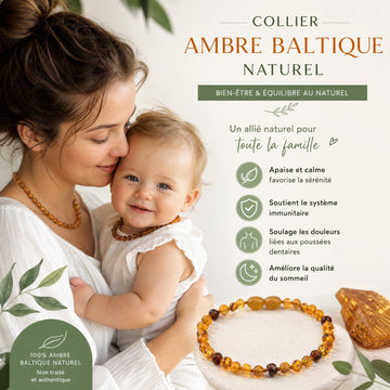 Ambre et bien-être : les vertus de l'ambre baltique pour toute la famille
