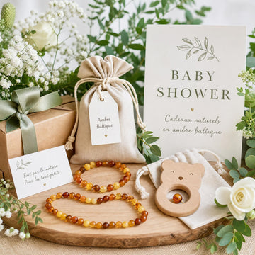 Baby shower : les plus beaux cadeaux naturels pour bébé — guide complet | Terre d'Ambre