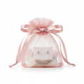 Pochette organza Rose